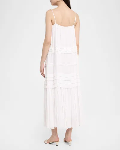Ramy Brook Ruby Tiered Maxi Dress In White