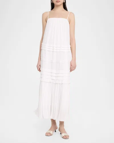 Ramy Brook Ruby Tiered Maxi Dress In White