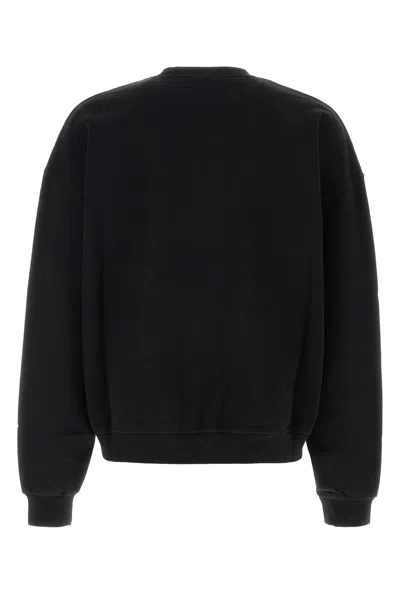 Dsquared2 Black Cotton Sweatshirt In Brown