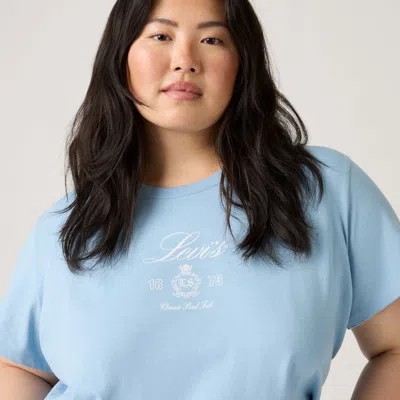 Levi's Perfect Logo T-shirt (plus Size) In Blue
