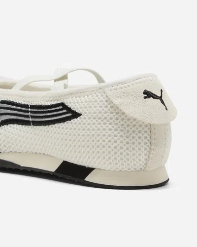 Puma Women S H-street Ballet Sneakers Warm In White