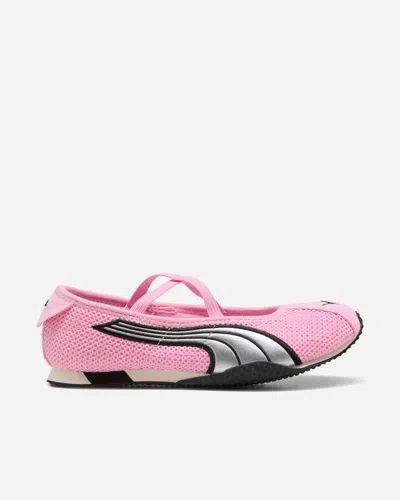 Puma H-street Cross-straps Ballet Sneakers In Pink