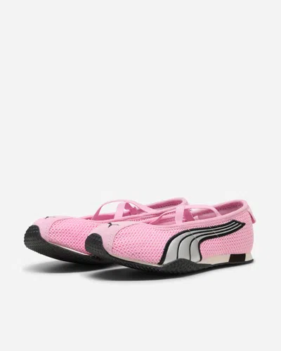Puma H-street Cross-straps Ballet Sneakers In Pink