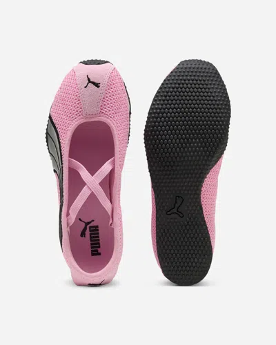 Puma H-street Cross-straps Ballet Sneakers In Pink