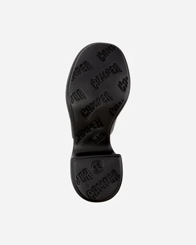 Camper Thelma Platform Slide Sandal In Black