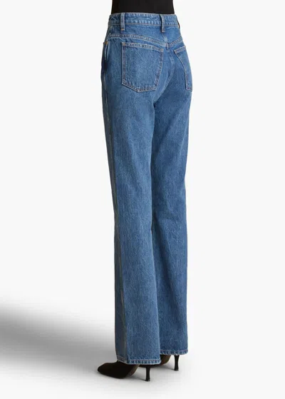 Khaite Danielle Stretch Jean In Blue