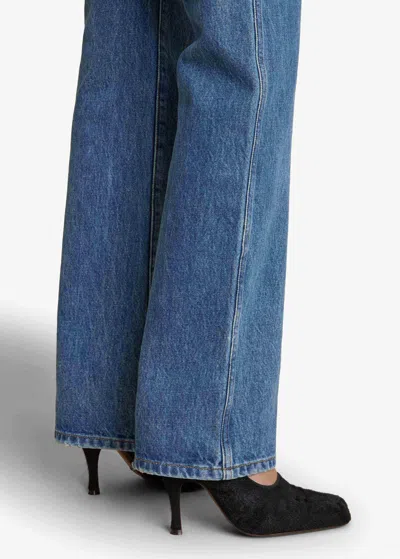 Khaite Danielle Stretch Jean In Blue