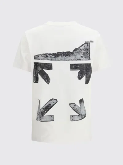 Off-white T-shirt Men  In White