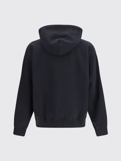 Off-white Small Arrow Logo Hoodie In Black Cotton