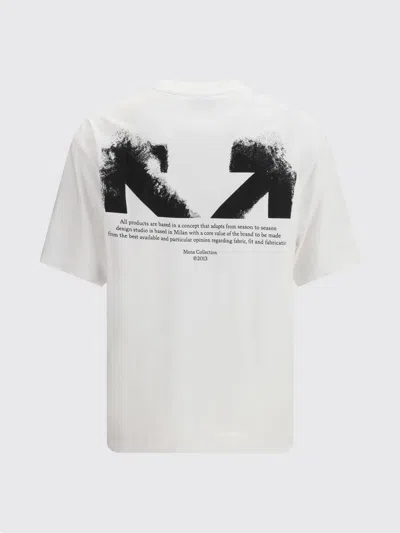 Off-white T-shirt Men  In Green