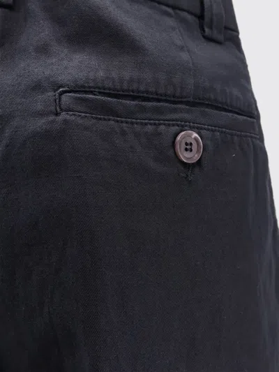 Aspesi Bermuda Buttoned Shorts In Blue