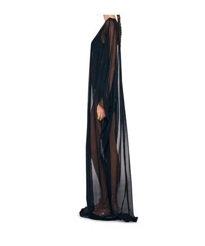 Norma Kamali Caftan In Black