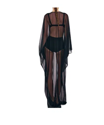 Norma Kamali Caftan In Black