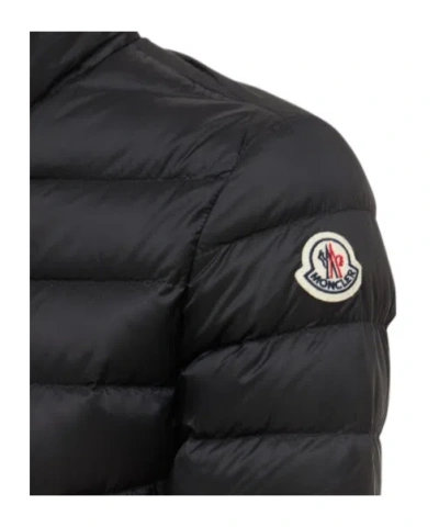 Moncler Down Jacket In Blue