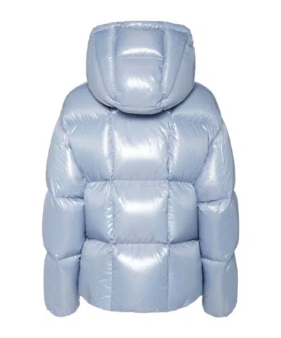 Moncler Down Jacket In Brown