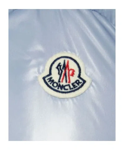 Moncler Down Jacket In Brown