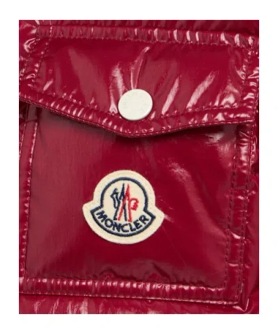 Moncler Andro Down Puffer Jacket In Red