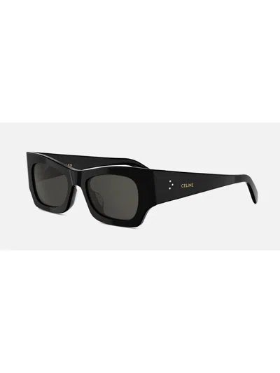 Celine Full Frame Sunglasses In Black