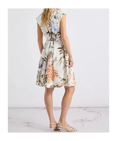 Marella Patterned Print Dress In Multi