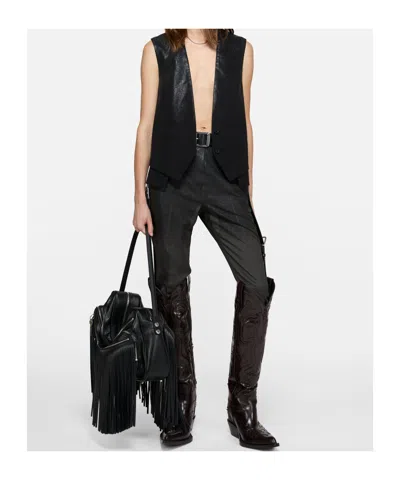 Acne Studios Tassel Shoulder Bag