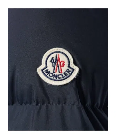 Moncler Mauzun Tech Down Jacket In Blue