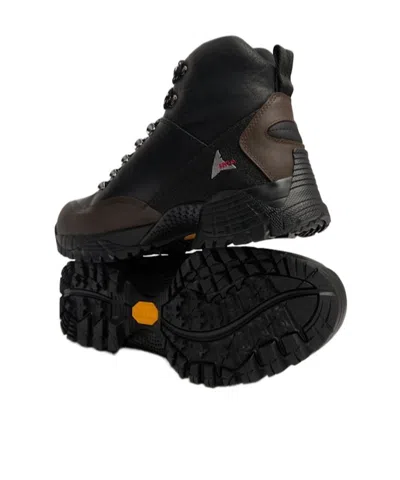 Roa Leather Boots In Black