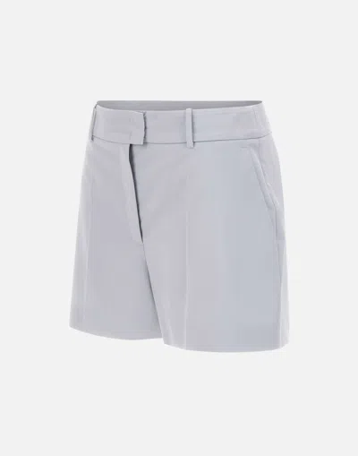 Eleventy Belt Loop Shorts In White