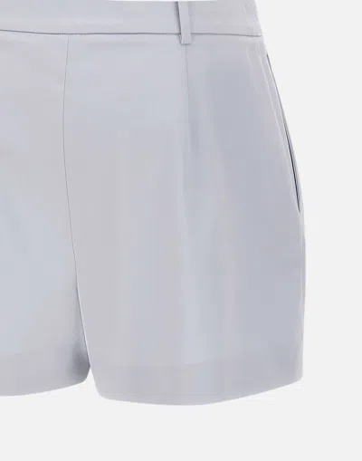 Eleventy Belt Loop Shorts In White
