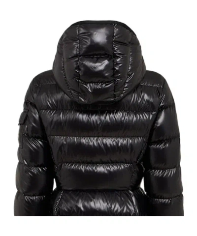Moncler Barante Nylon Down Jacket In Black