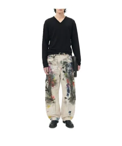 Acne Studios Baggy Jeans In Multi