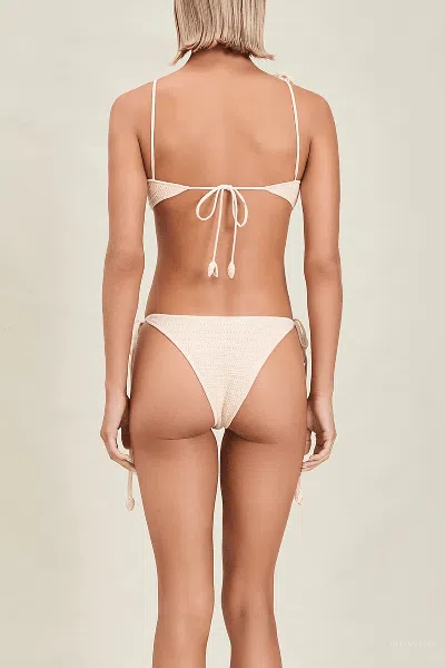 Devon Windsor Ammie Bikini Bottom In Vanilla