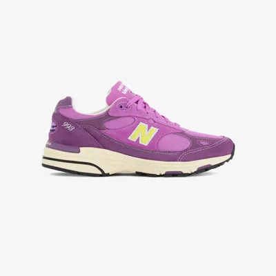 New Balance 993 Low-top Sneakers In Purple