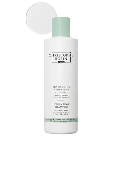 Christophe Robin Hydrating Shampoo With Aloe Vera In Transparent