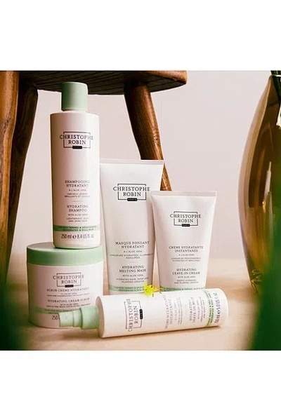 Christophe Robin Hydrating Shampoo With Aloe Vera In Transparent