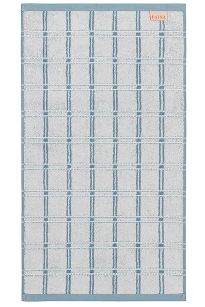 Baina Hand Towel Set In Blue