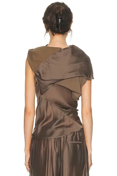 Entire Studios Draft Top In Brown