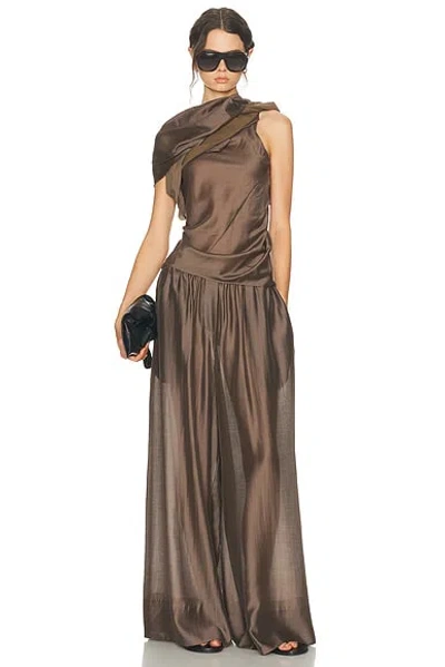 Entire Studios Draft Top In Brown