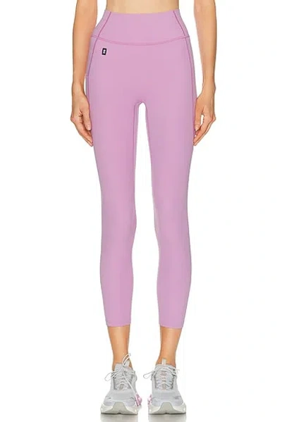 On Studio Legging 7/8 In Purple