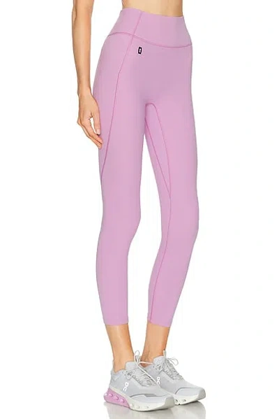 On Studio Legging 7/8 In Purple