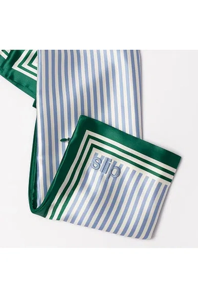 Slip The Green Pure Silk Pillowcase In Gray