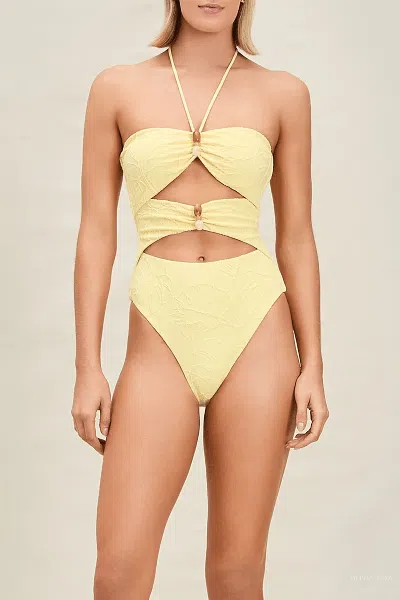 Devon Windsor Isla Full-piece In Lemondrop