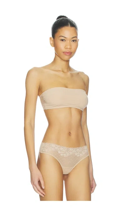 Commando Double Take Lace Bandeau In Silver
