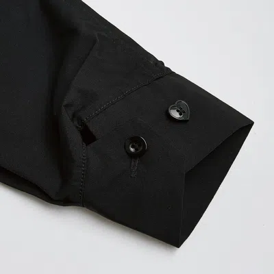 Human Made Long-sleeved Collared Jacket In Black