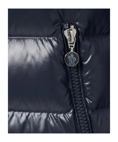 Moncler Courcelles Nylon Down Jacket In Blue