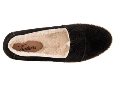 Trotters Ruby Plush In Black