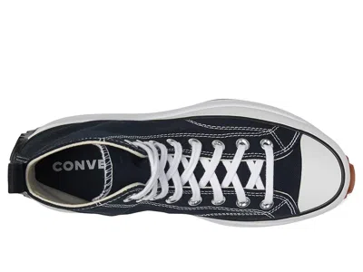 Converse Run Star Hike Hi Platform Sole Casual Sneakers In Black
