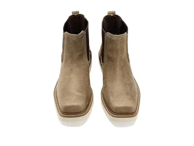 Ariat Wexford 10061290 Boots Mens Caramel Suede Round Toe Chelsea Zogg1365 In Multi