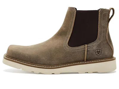 Ariat Wexford 10061290 Boots Mens Caramel Suede Round Toe Chelsea Zogg1365 In Multi
