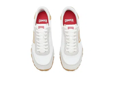 Camper Low-top Lace-up Patchwork Sneakers In Multi