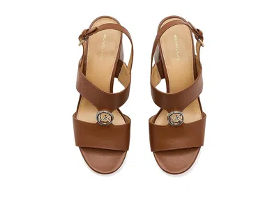 Michael Michael Kors Erin Platform Sandals In Multi